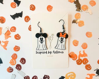 Pendientes de fantasmas de Minnie y Mickey de Disney