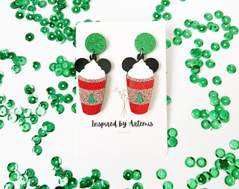 Disney Christmas Mickey Mouse Earrings