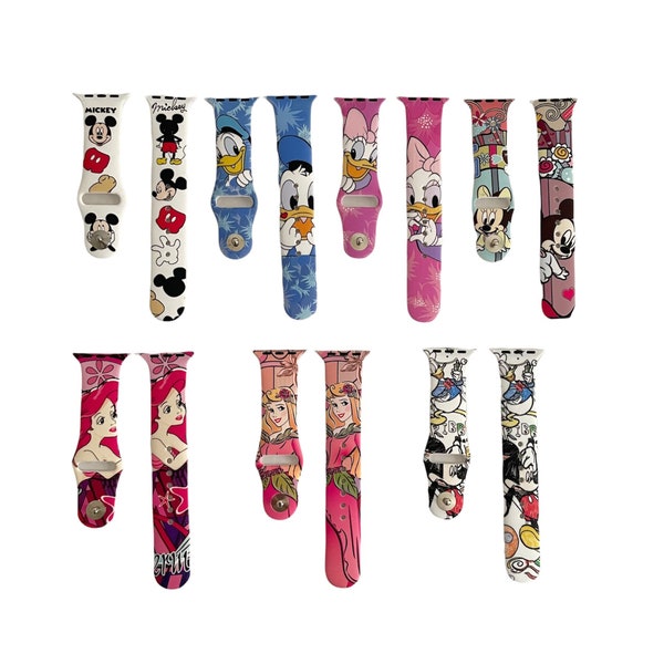 Apple Watch Band Women Mickey Etsy