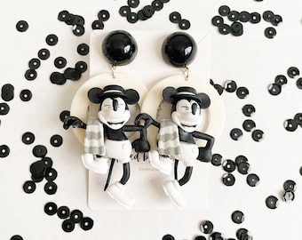 Vintage Mickey Mouse Earrings