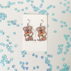 Disney Mickey Mouse Gingerbread Earrings