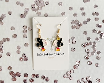 Pendientes Disney Mickey y Minnie Mouse