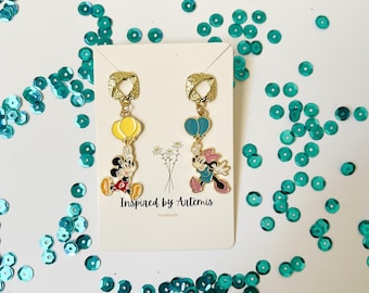 Disney Mickey und Minnie Maus Ohrringe