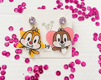 Disney Chip and Dale Earrings