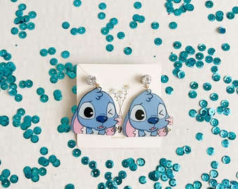 Pendientes Disney Stitch
