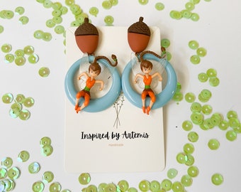Pendientes de cervatillo de Disney