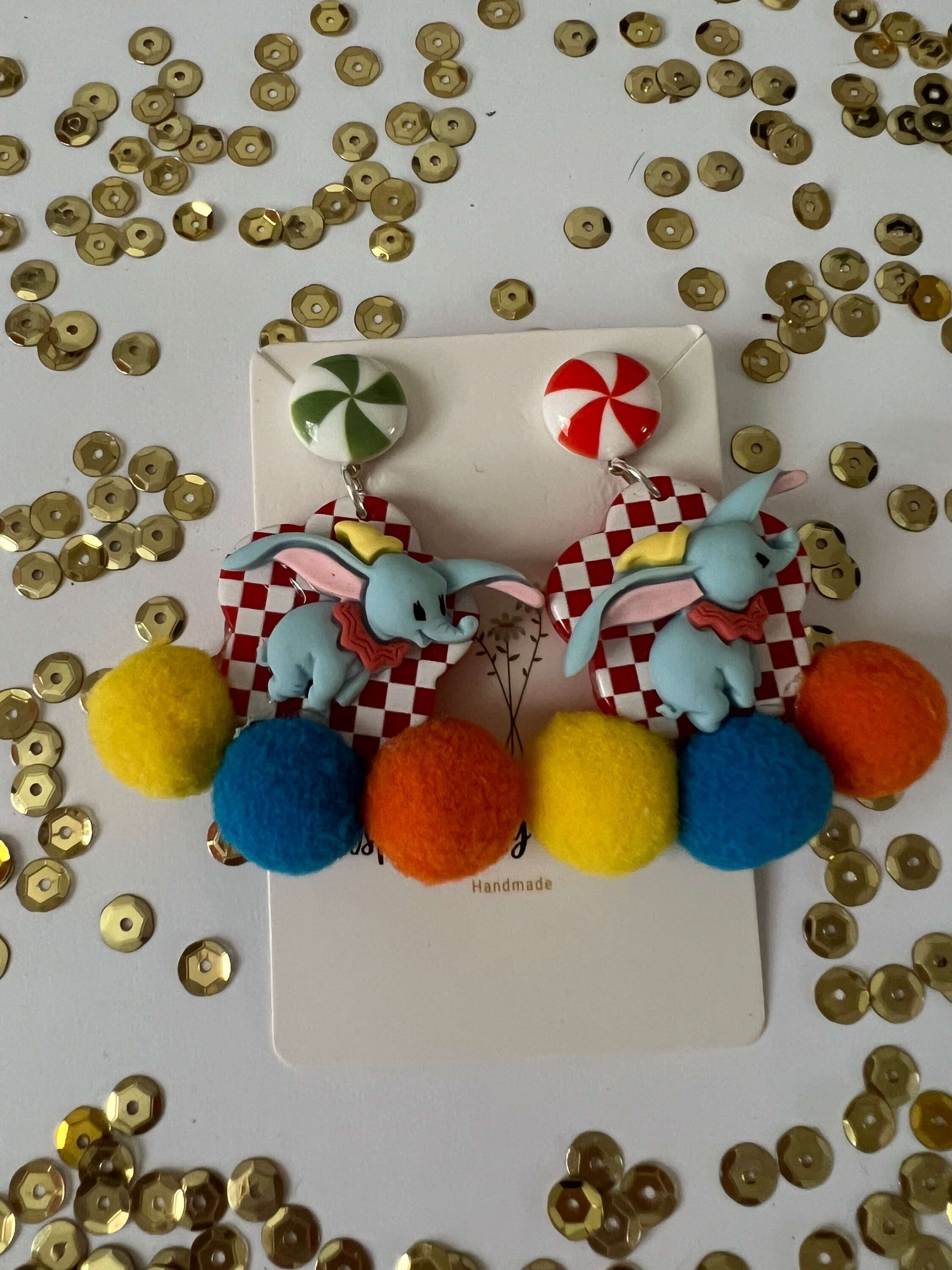 ディズニー ダンボ イヤリング - Etsy 日本