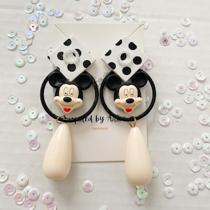 Vintage Mickey Mouse Earrings