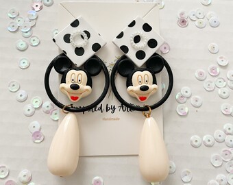 Vintage Mickey Mouse Earrings