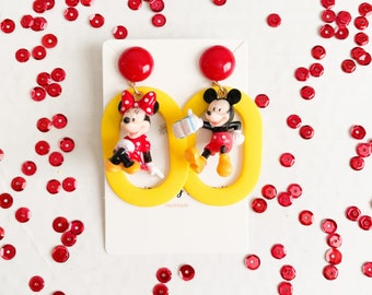 Pendientes Disney Minnie y Mickey Mouse