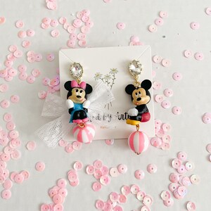 Disney Mickey and Minnie Mouse Earrings