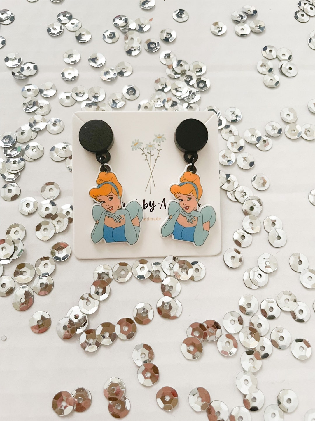 Disney Princess Cinderella Earrings - Etsy