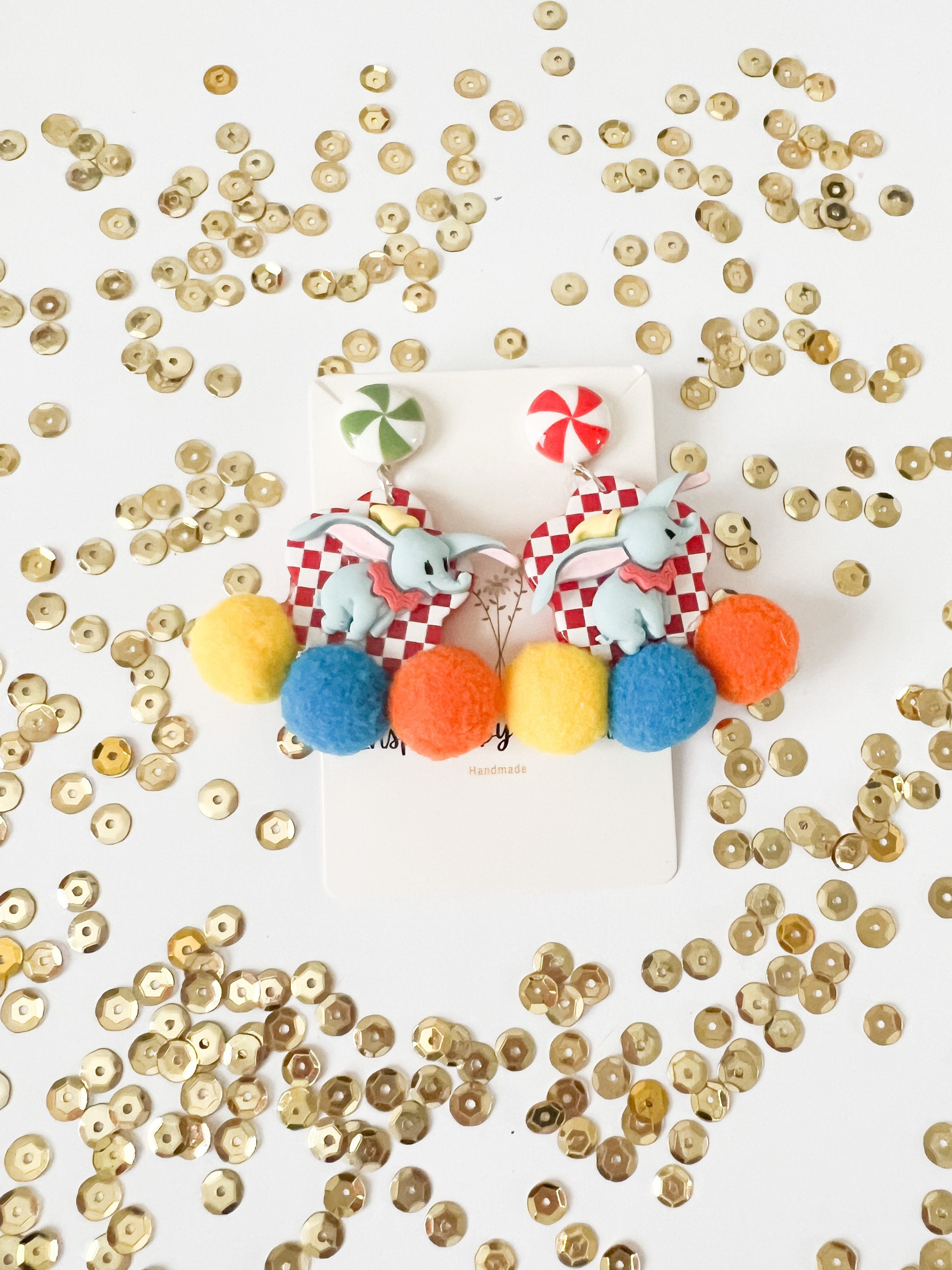 ディズニー ダンボ イヤリング - Etsy 日本