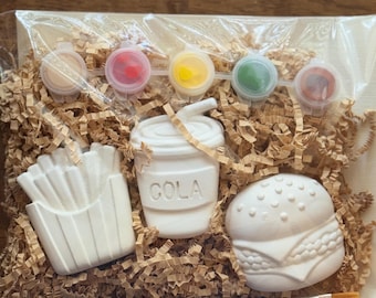 Paint Your Own Plaster Food Craft Kit