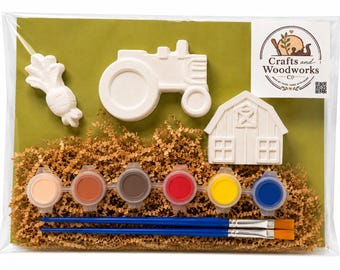DYI Rustic Farm  Paint Your Own Plaster Kits