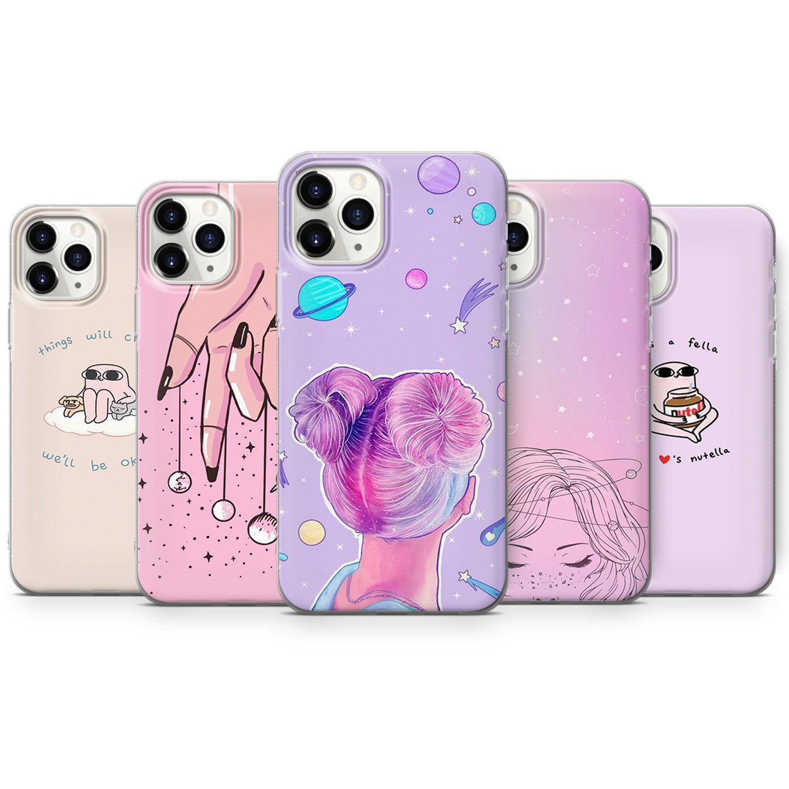 Mädchen Handyhülle Ästhetische Hülle für iPhone 12 11 Pro Etsy