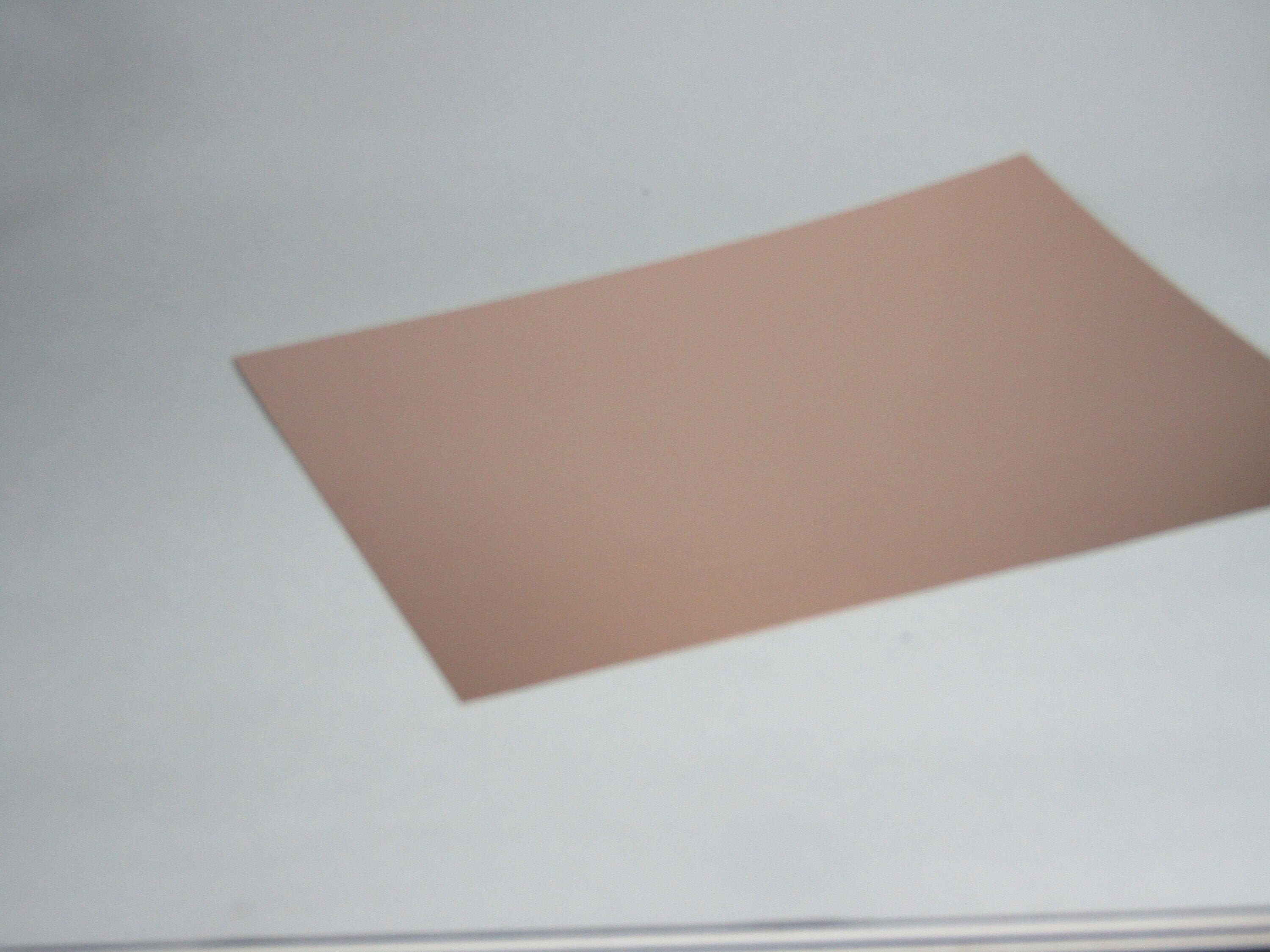 Bronze sheet sheet metal 200 mm x 150 mm x 0.1 mm Etsy