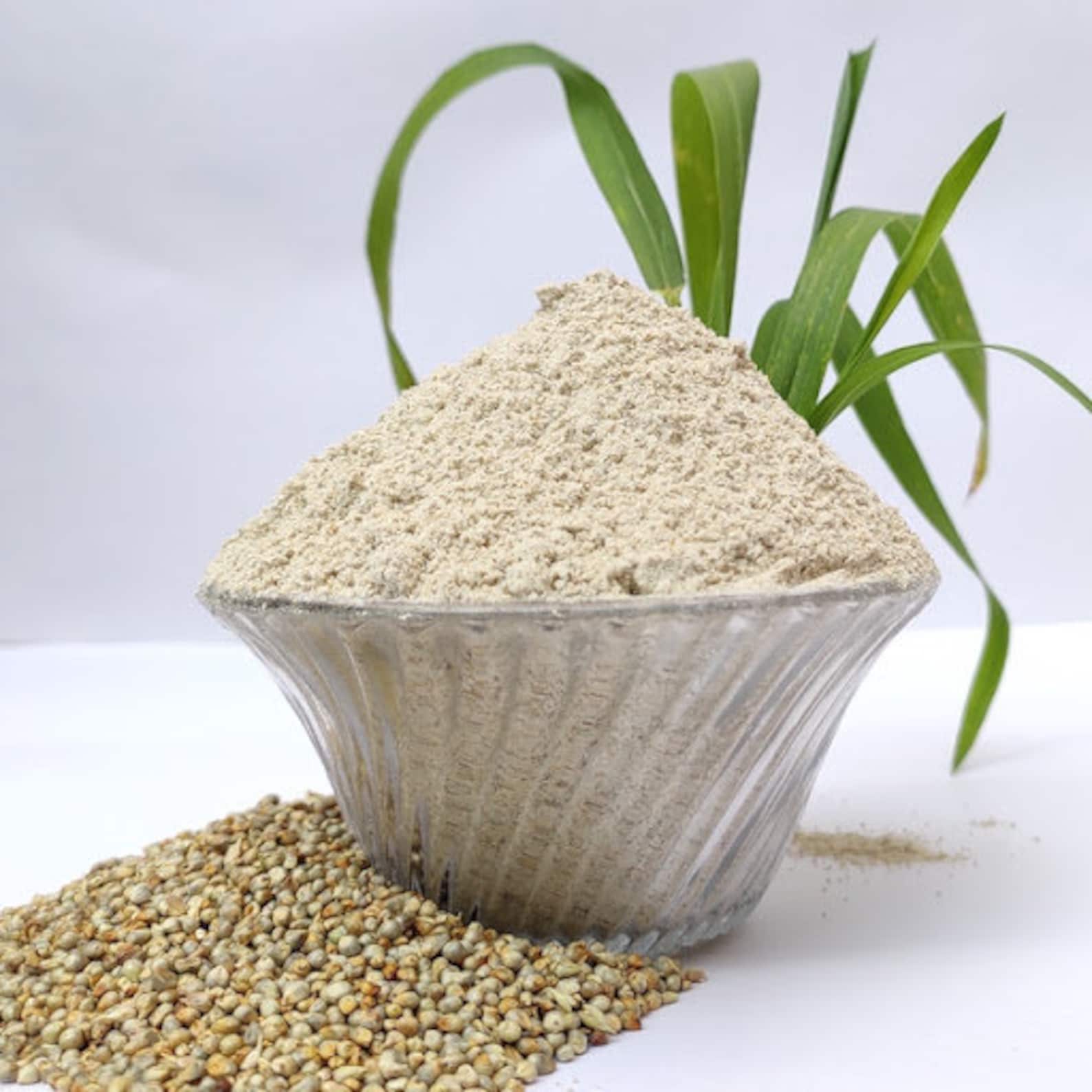 Organic Millet Flour, Bajra Aata, Pearl Millet Flour, Bulrush Millet, Gluten Free Flour,cattail