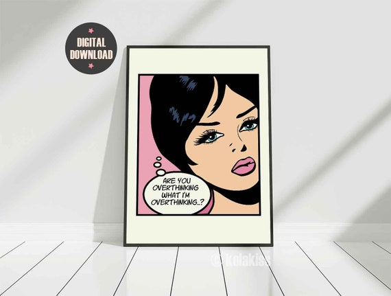Overthinker Quote Overthinking Print Funny Anxiety Print - Etsy Overthinker Quote Overthinking Print Funny Anxiety Print - Etsy