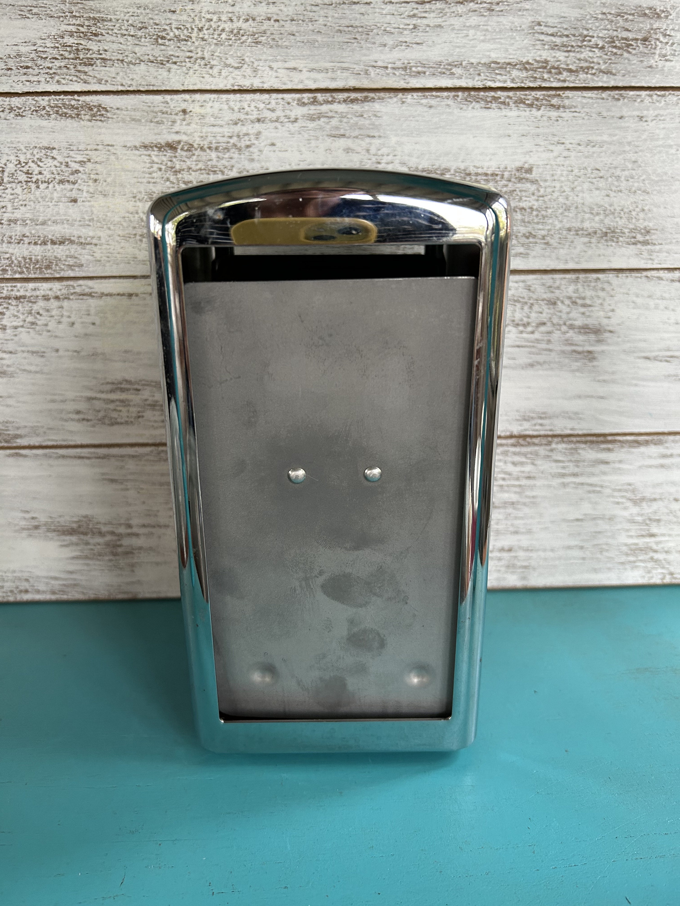 TableCraft Coca-Cola Napkin Dispenser – Solid Metal With Chrome Accents, Red & White