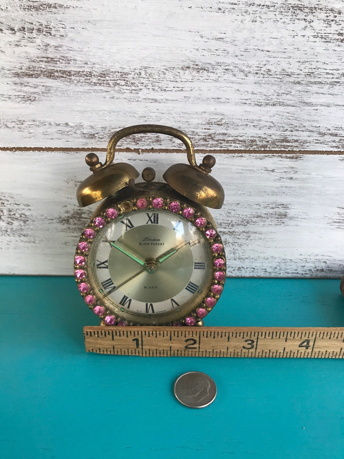 Vintage Linden Black Forest alarm clock Etsy