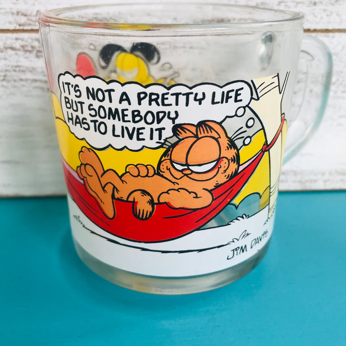 Vintage Limited Edition Garfield Mugs by Mcdonalds - Etsy