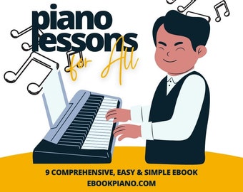 Lezione di pianoforte in ebook: una guida completa per principianti