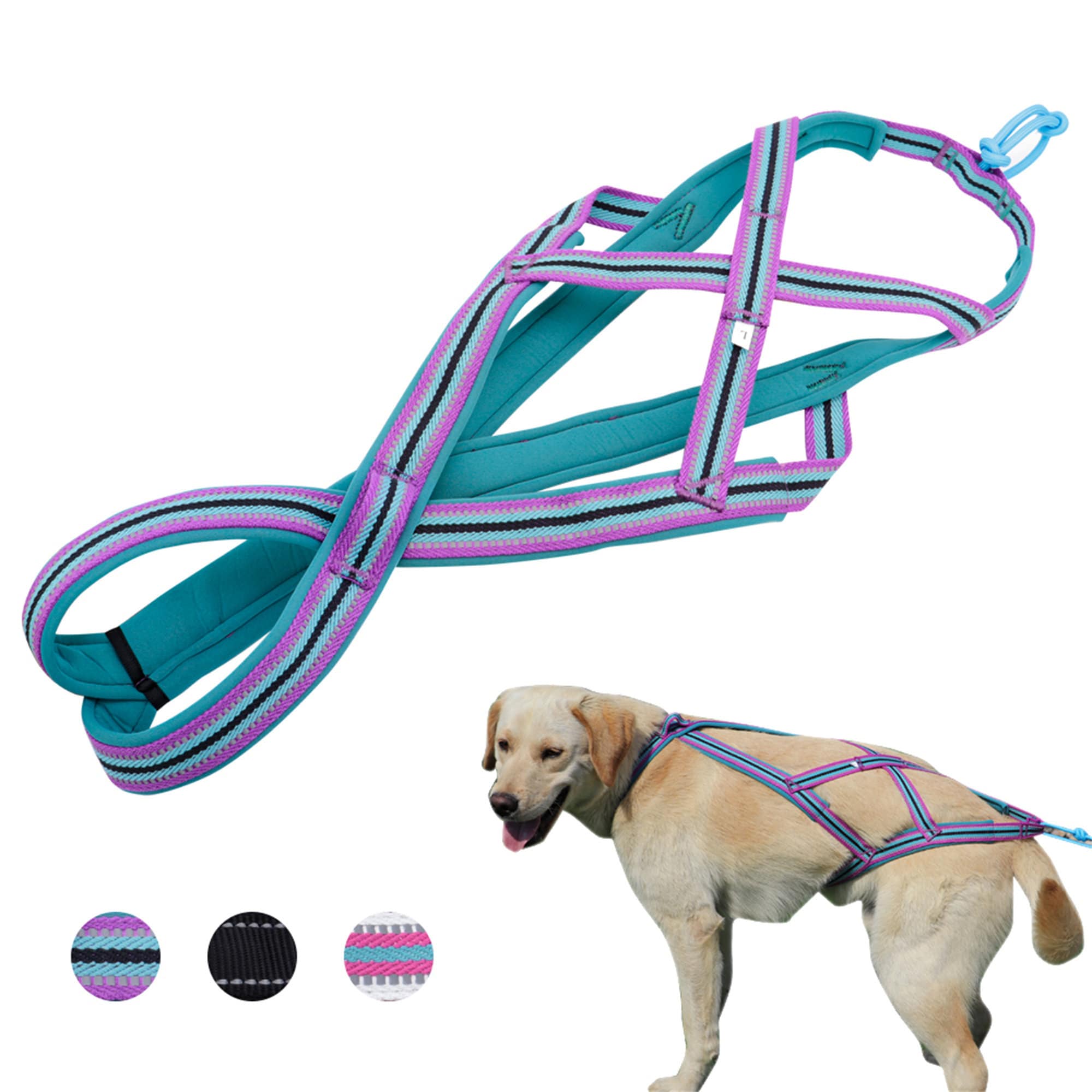Pet Sled Harness Dog Pulling Harness Back Harness for Dog Etsy