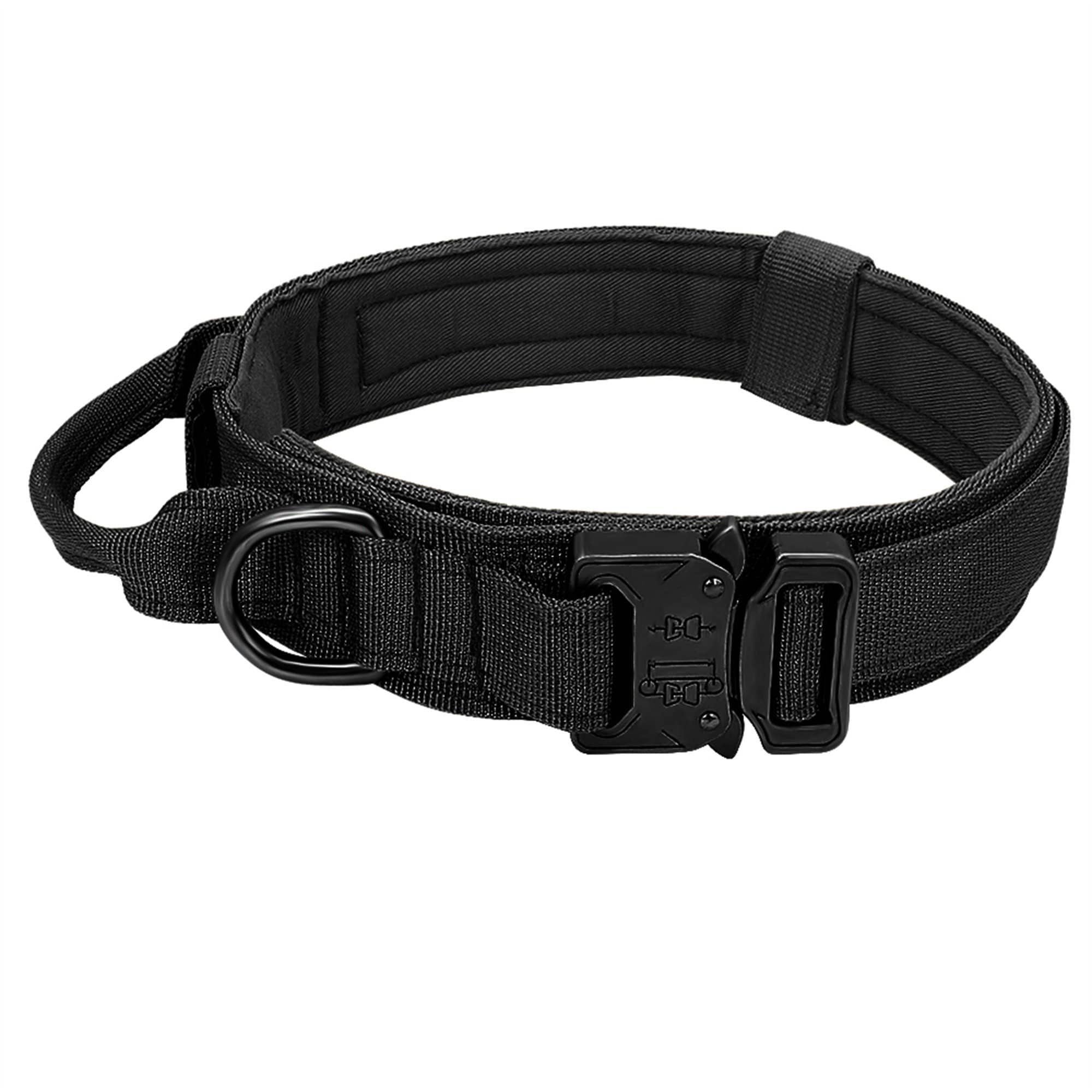 Military Tactical Dog Collar Elastic Bungee Leash Collar Etsy