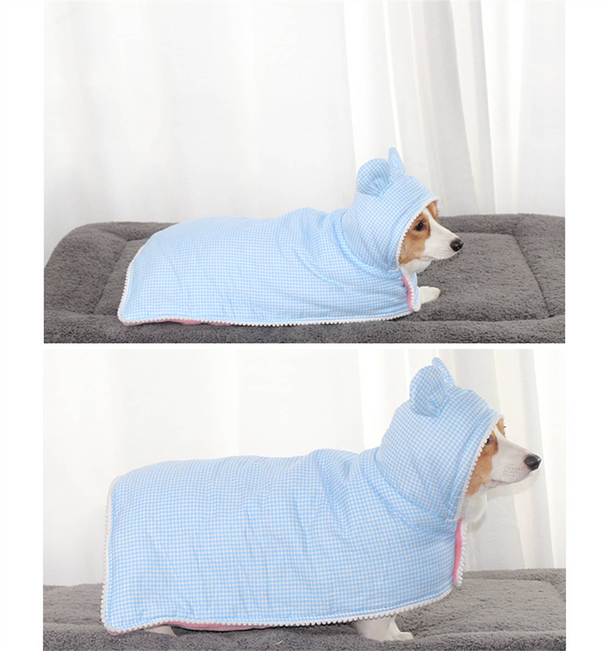 Autumn Winter Keep Warm Pet Dog Nightgown Thick Flannel Cute Etsy