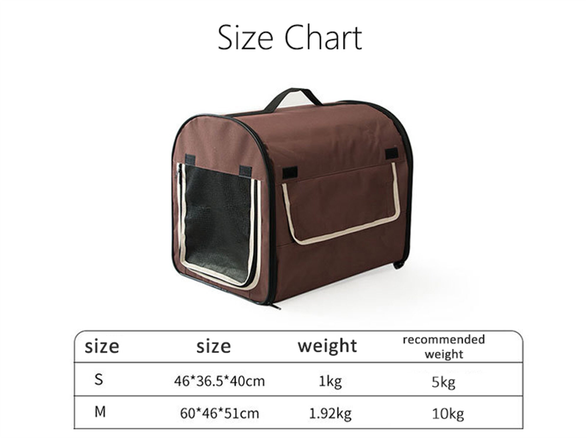 Portable Dog Carrier Bag Pet Car Travel Crates Vehicle Folding Etsy