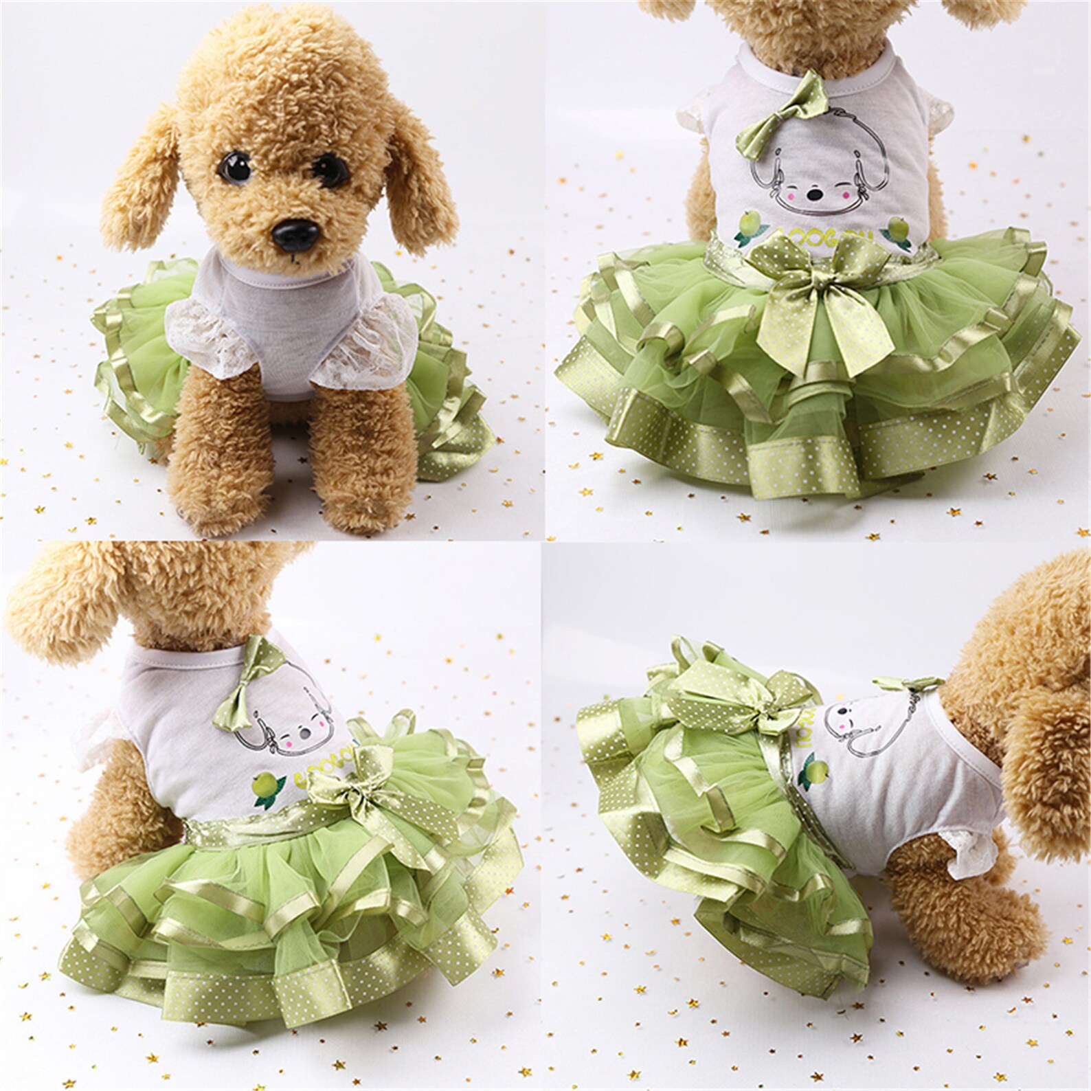 XSXXL Cute Dog Dress Pet Dog Clothes for Small Dog Wedding Etsy
