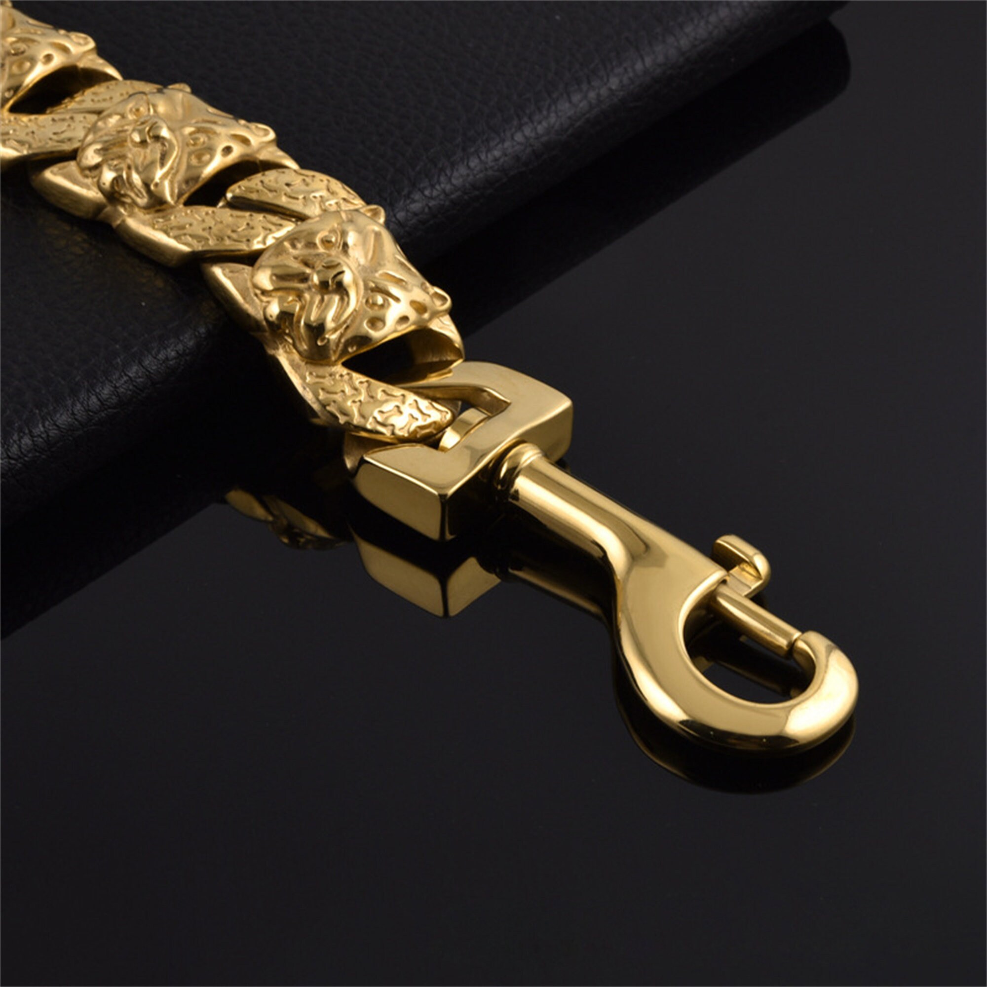 Bully Collar Pitbull Design Dog Pet Gold Chain Personalized Etsy