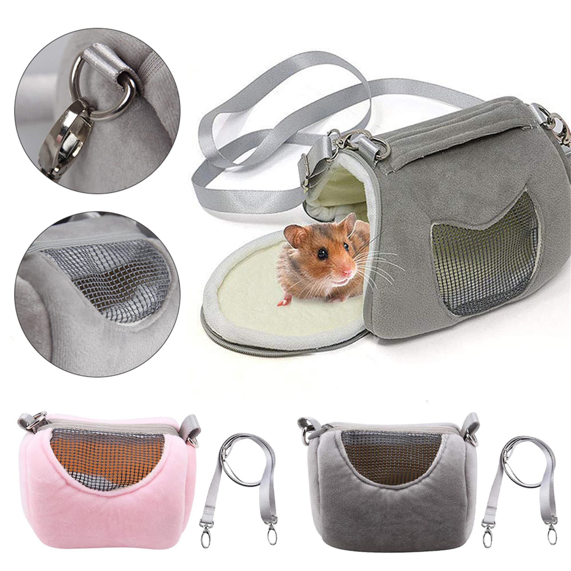 Pet Travel Bag Small Animal Hamster Carrier Breathable Etsy