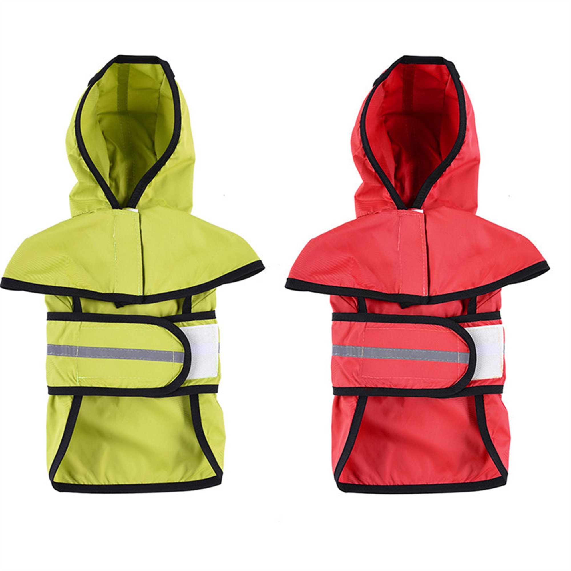 Large Dog Raincoat Clothes Waterproof Rain Jacket Jumpsuit For Etsy