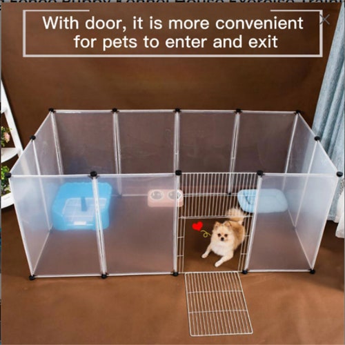 homemade dog playpen