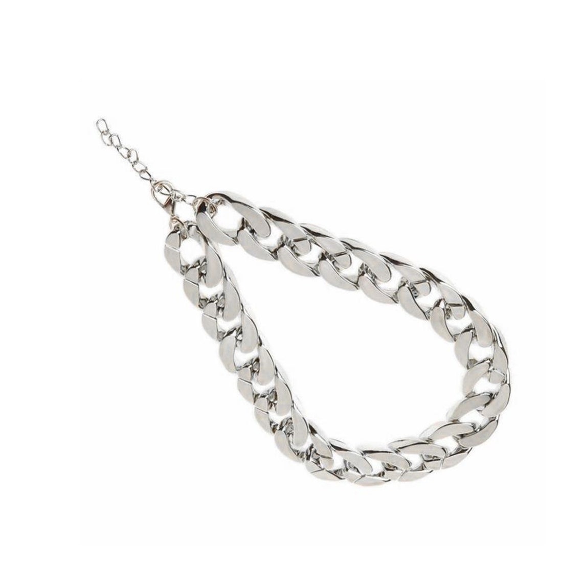 Strong Metal Dog Chain Necklace Steel Pet Choke Gold For Large Etsy