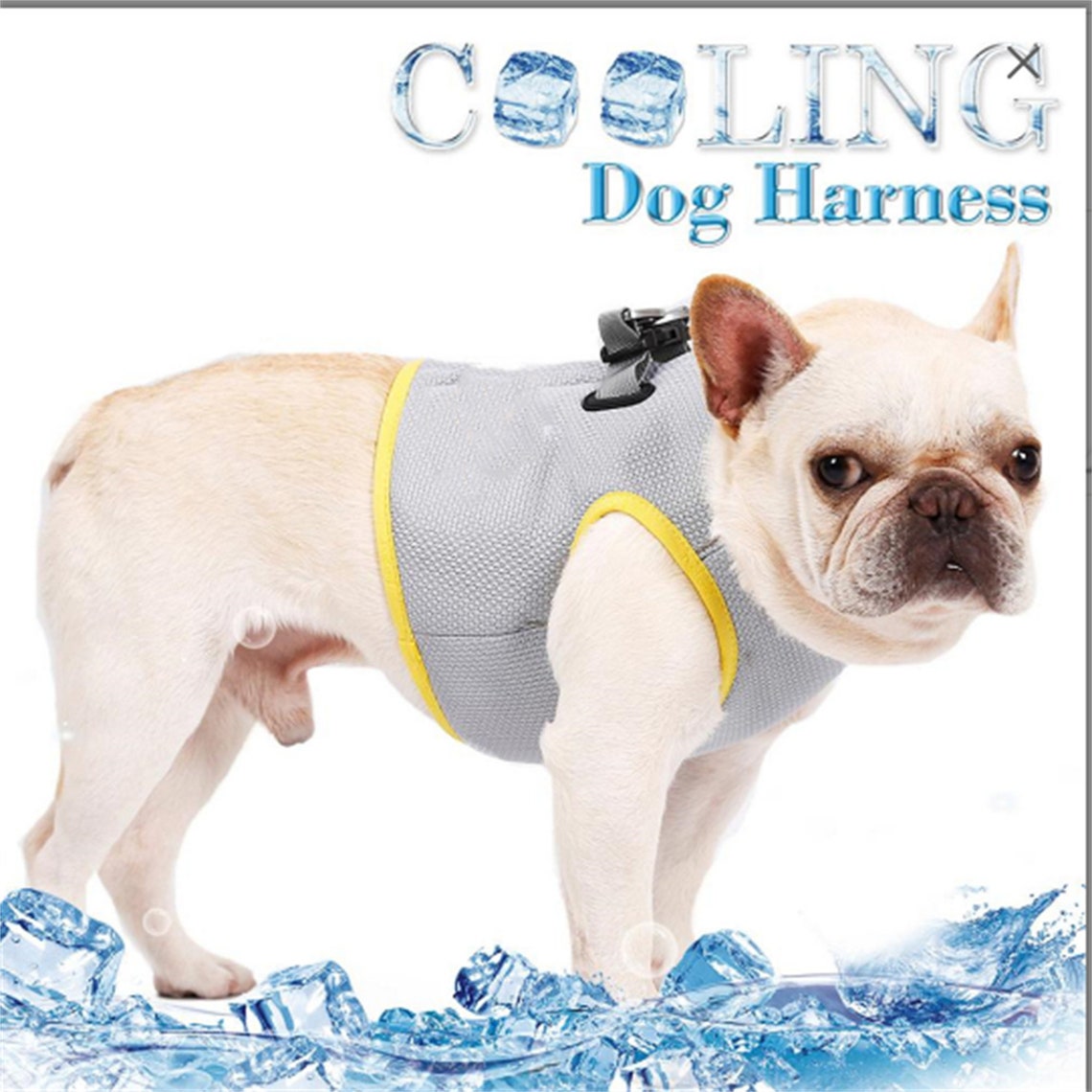 Dog Cooling Vest Cool Dog Harness Vest Coat Adjustable Pet Etsy