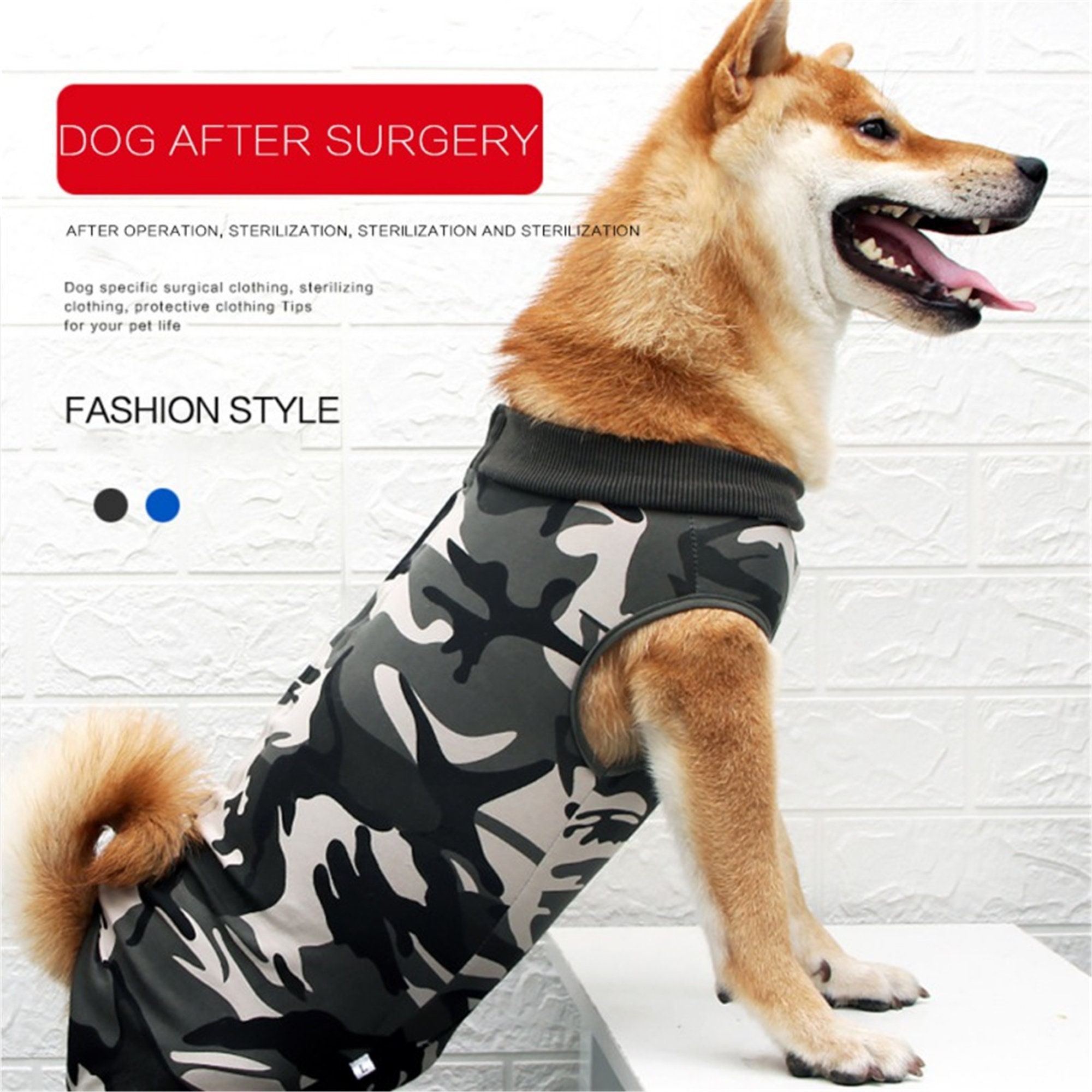 Pet Dog Clothes Suit Jumpsuit Recovery Physiological Clothes Etsy