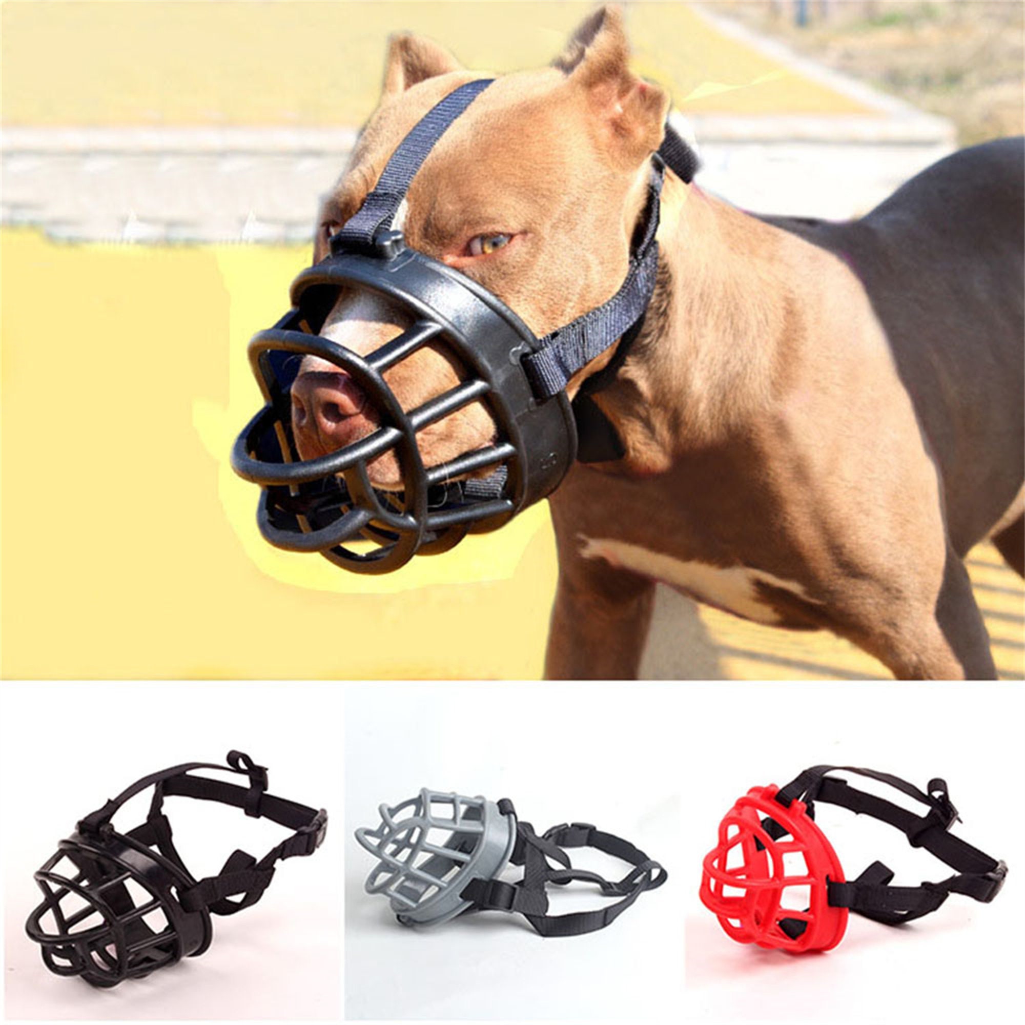 Comfy Soft Silicone Pet Dog Muzzle Breathable Basket Muzzles Etsy