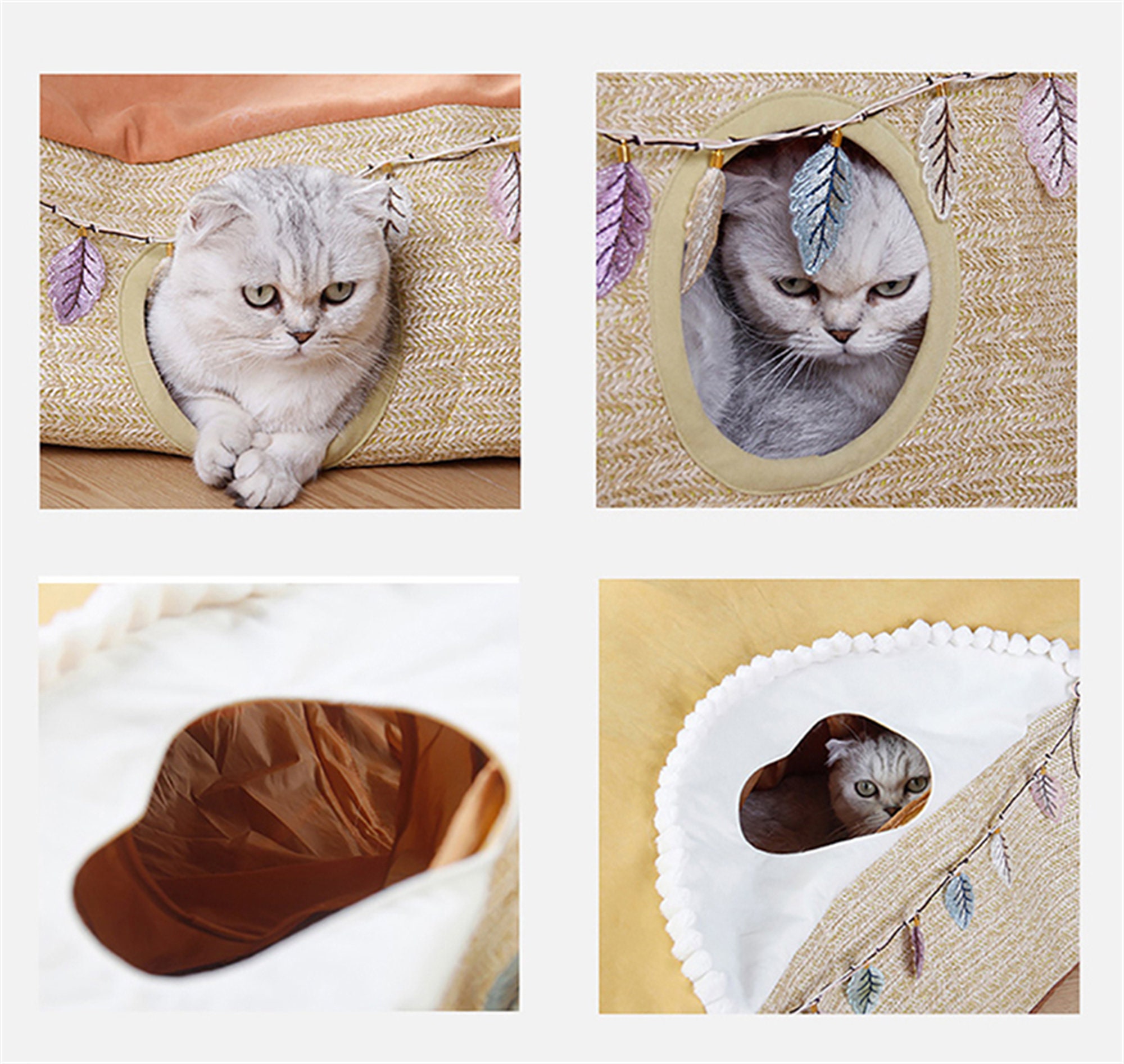 Purrvana™ Cat Tunnel Bed