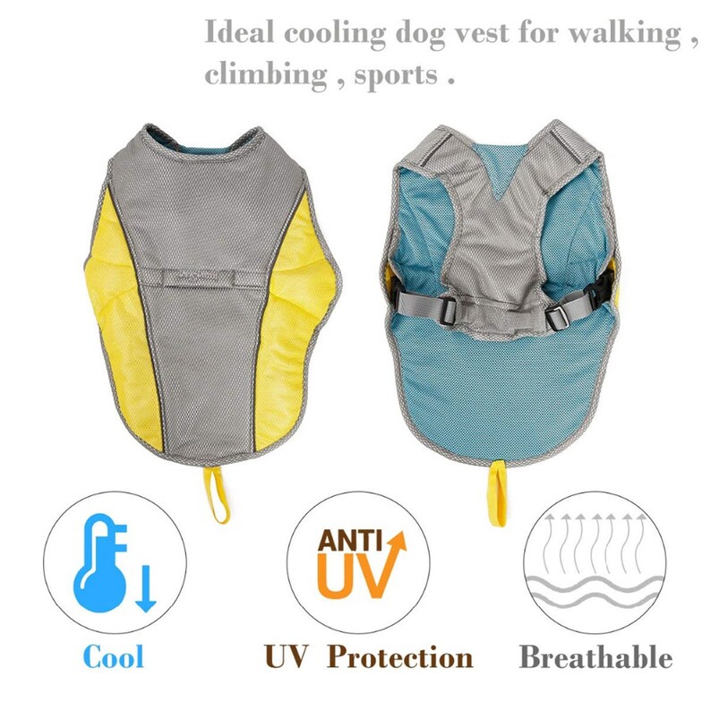 Summer Dog Cooling Vest Clothes Cooling Harness for Dogs Etsy