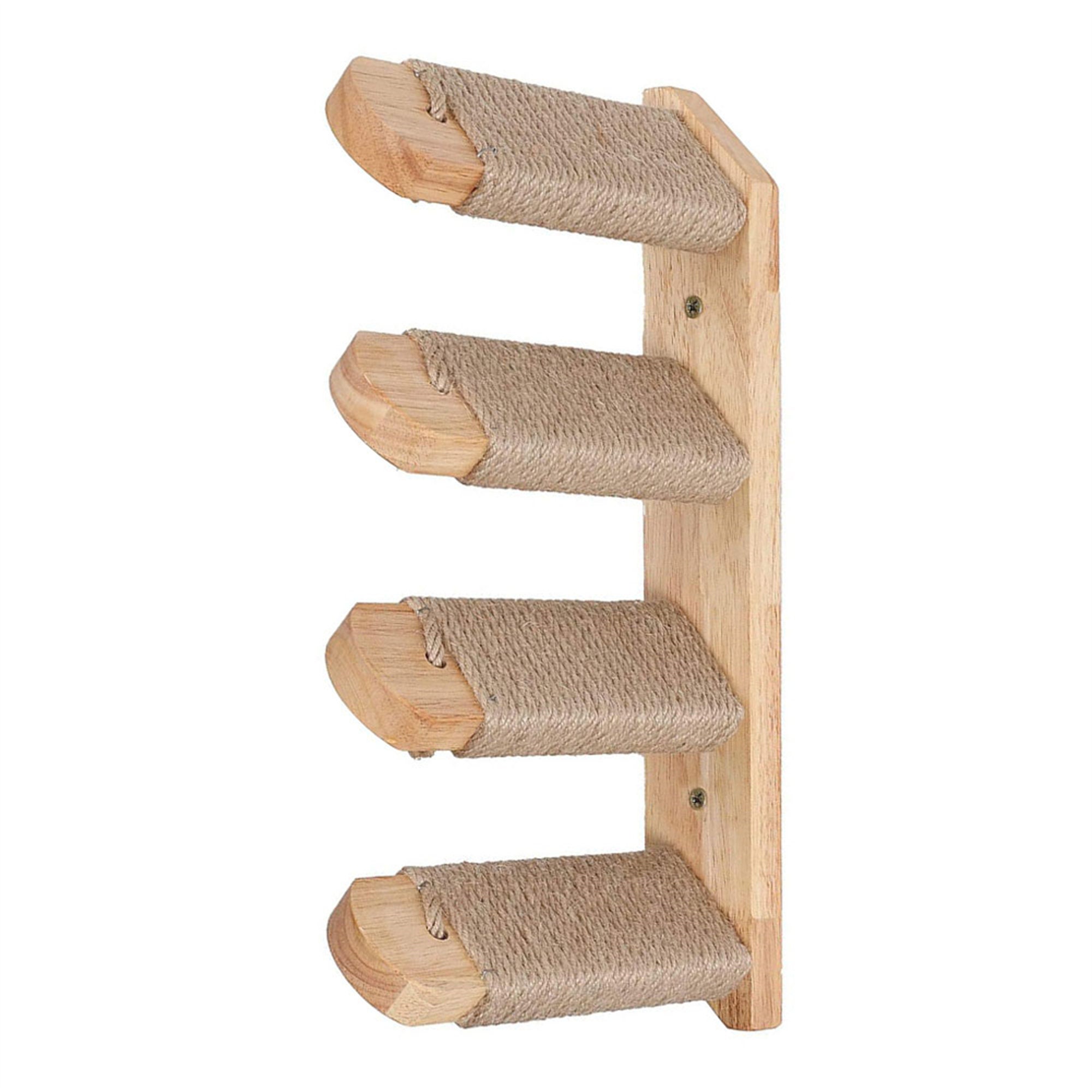 WallMounted Cat Climbing Ladder Wood Stairs Pet Furniture Etsy