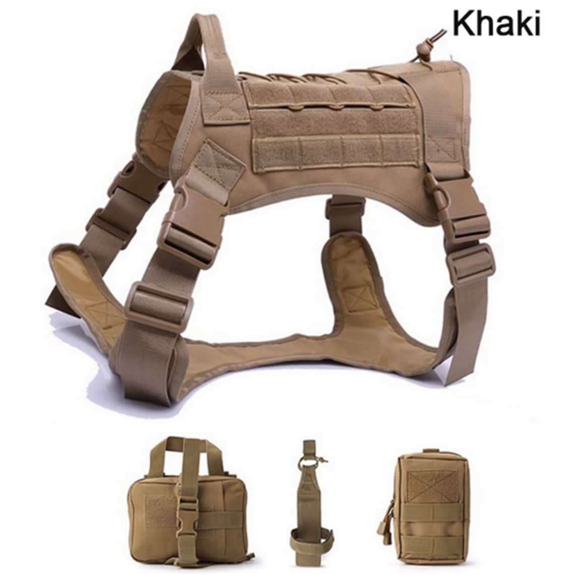 Tactical Service Dog Vest Breathable military dog clothes K9 Etsy