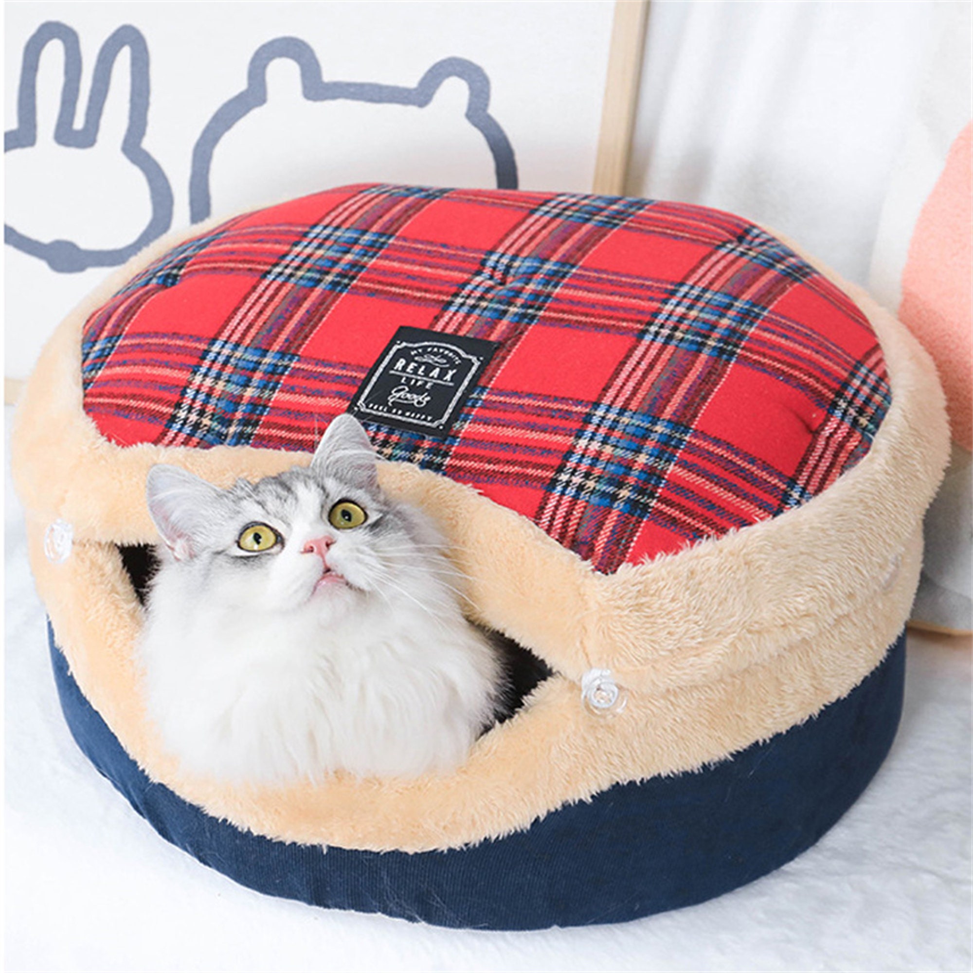 persian cat bed