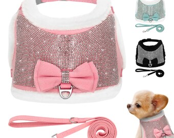 fancy small dog harness