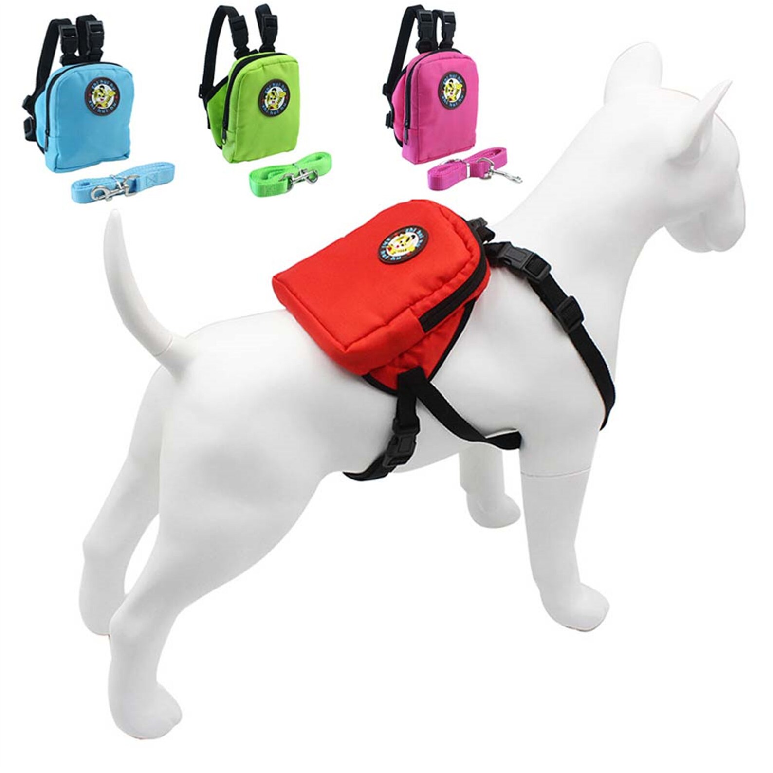 Pet Dog Backpack Harness Bag Cat Leashes Travel Pet Carrier Etsy