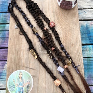 Custom: clip-in locs