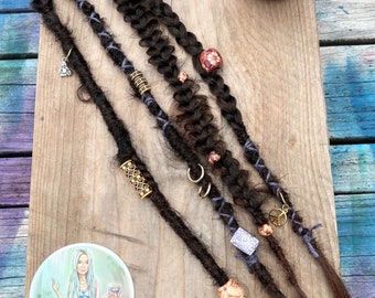 Custom: clip-in locs