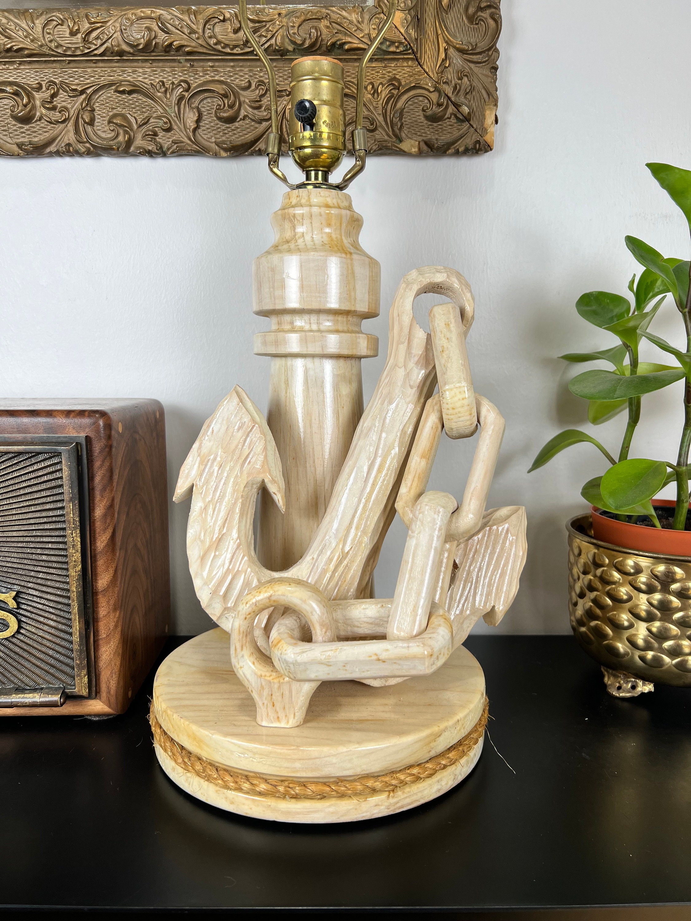 Vintage Anchor Lamp 
